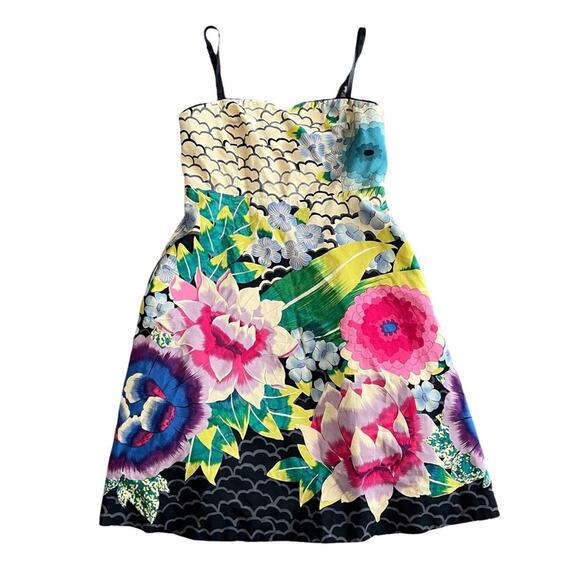 Moulinette Soeurs for Anthropologie Painted Lotus Dress size 4 - Picture 4 of 6